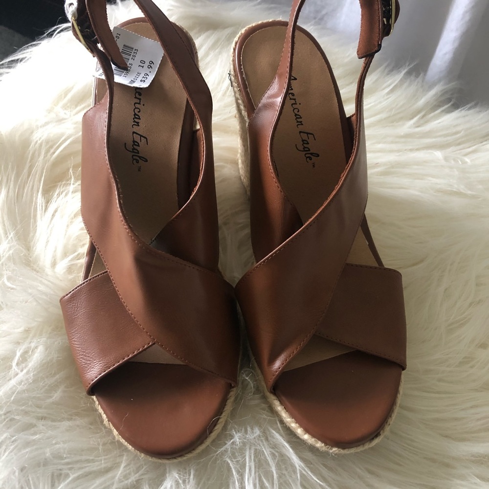 American Eagle Wedge Sandals